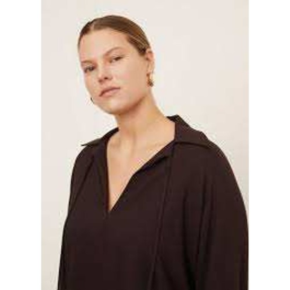 Vince sailor top burgundy viscose wool slow fashion quality materials luxe SM gc